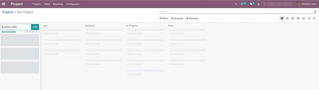 odoo Dashboard