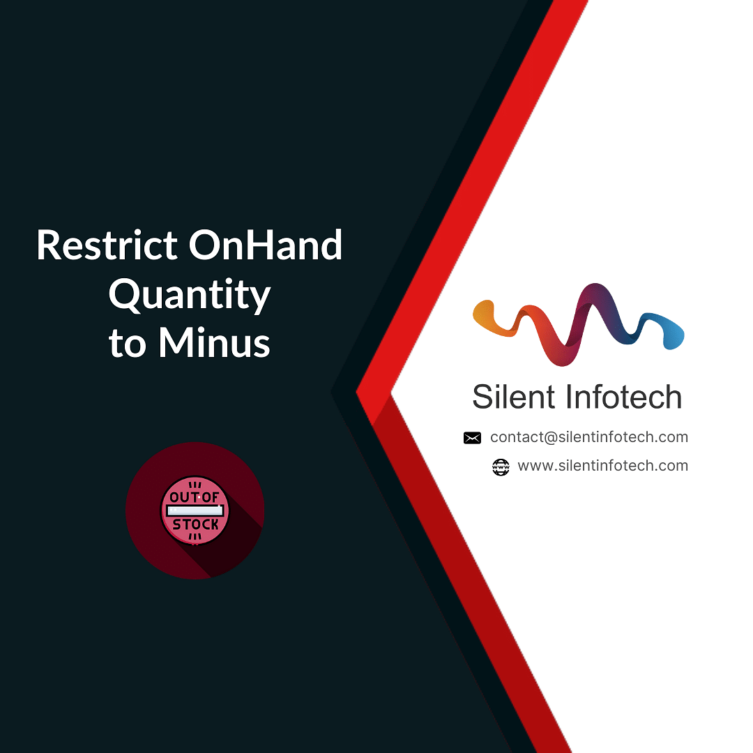 Restrict OnHand Quantity To Minus