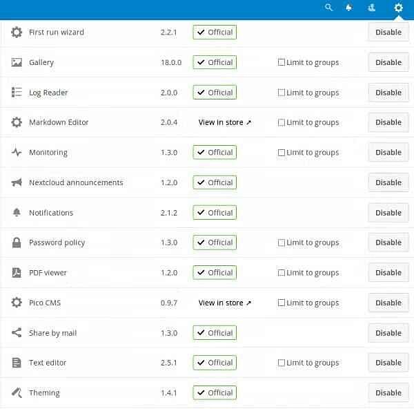  Nextcloud Apps