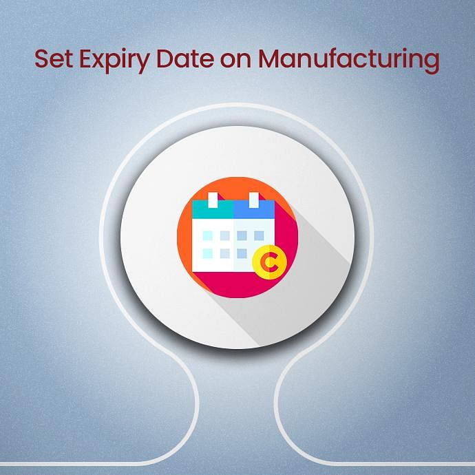 Set Expiry Date on Manufacturing