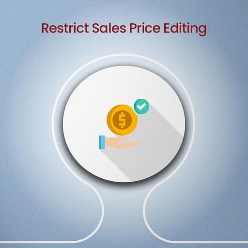 Restrict Sales Price Editing