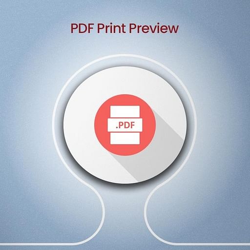 PDF Print Preview